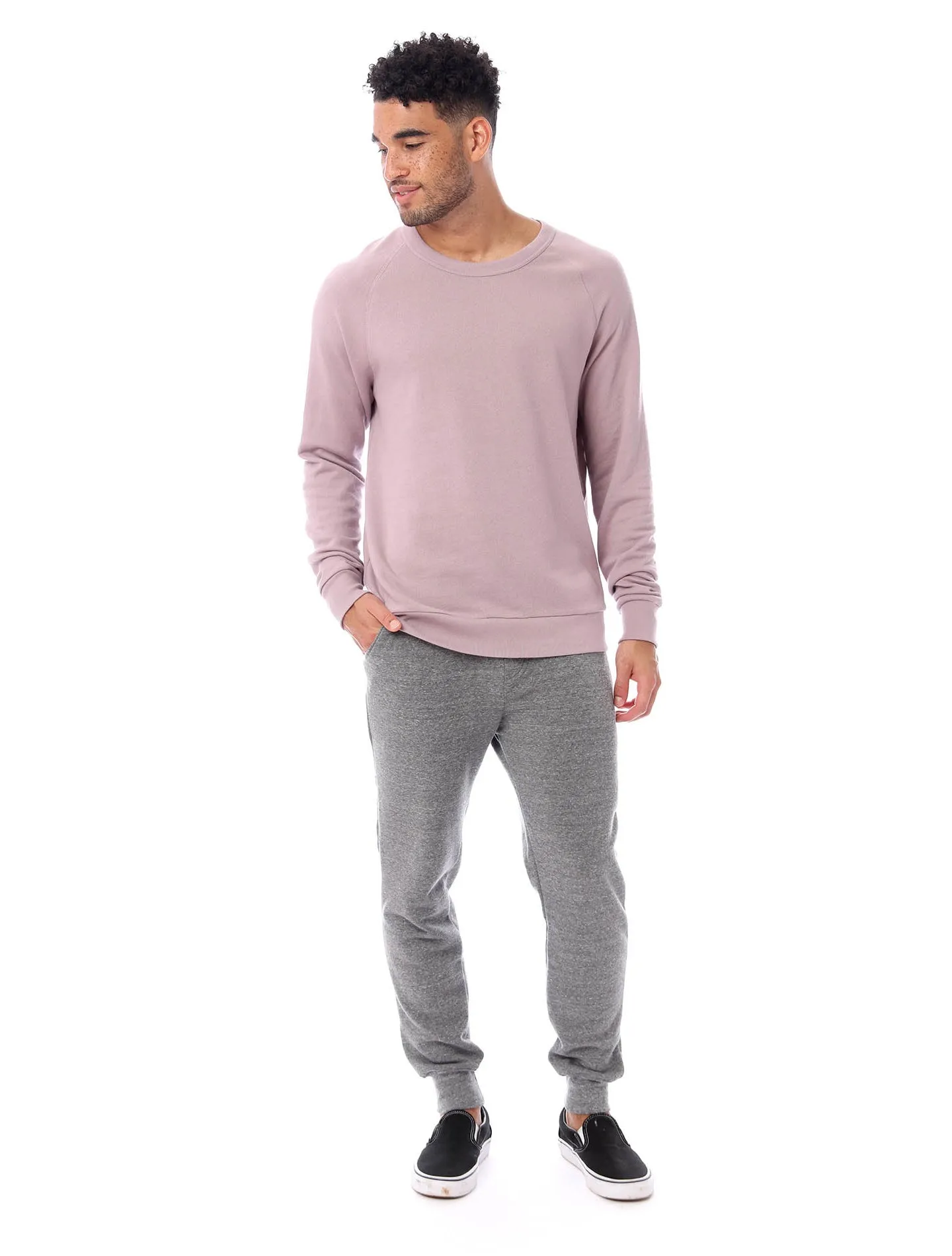 Washed Terry Champ (Light Mauve)