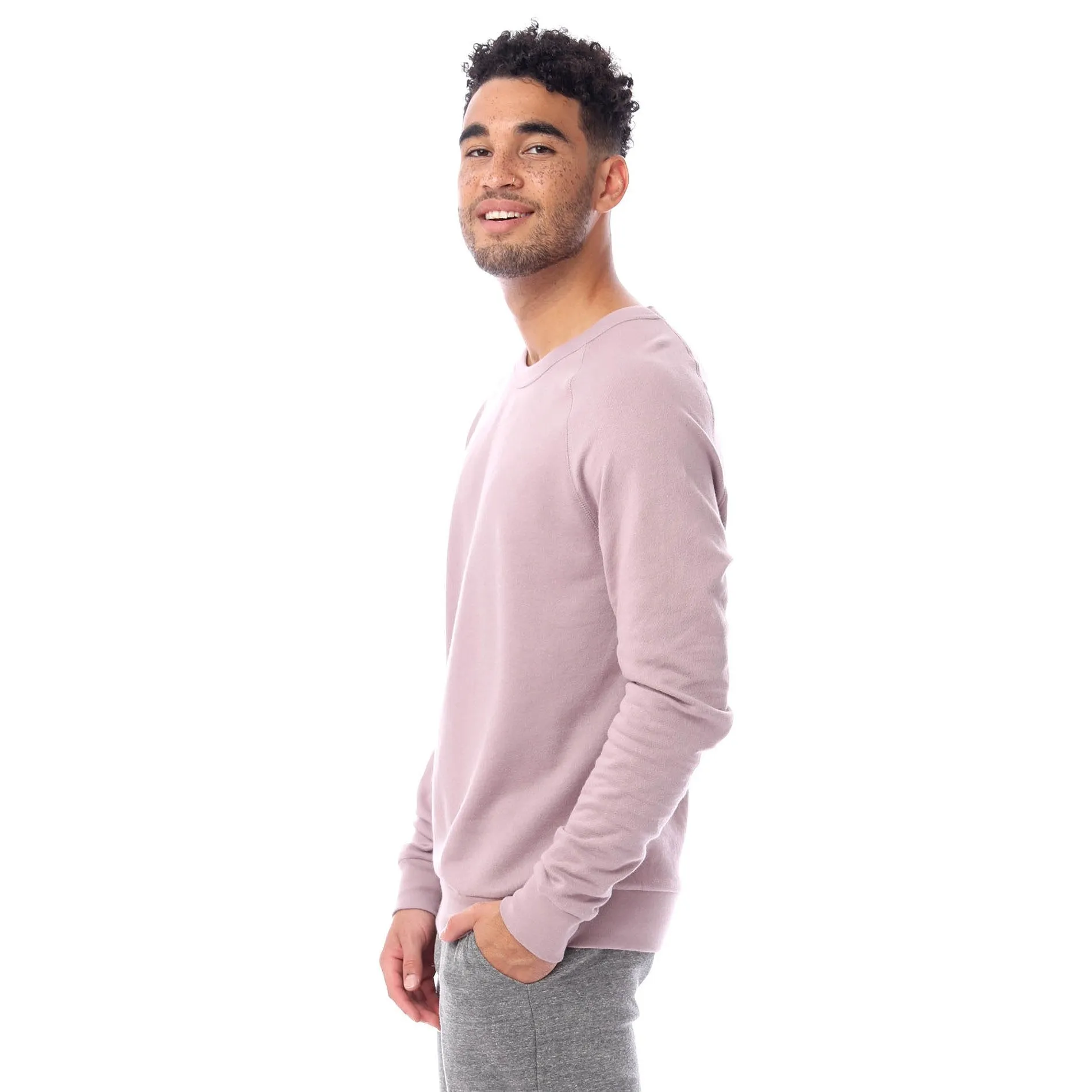 Washed Terry Champ (Light Mauve)