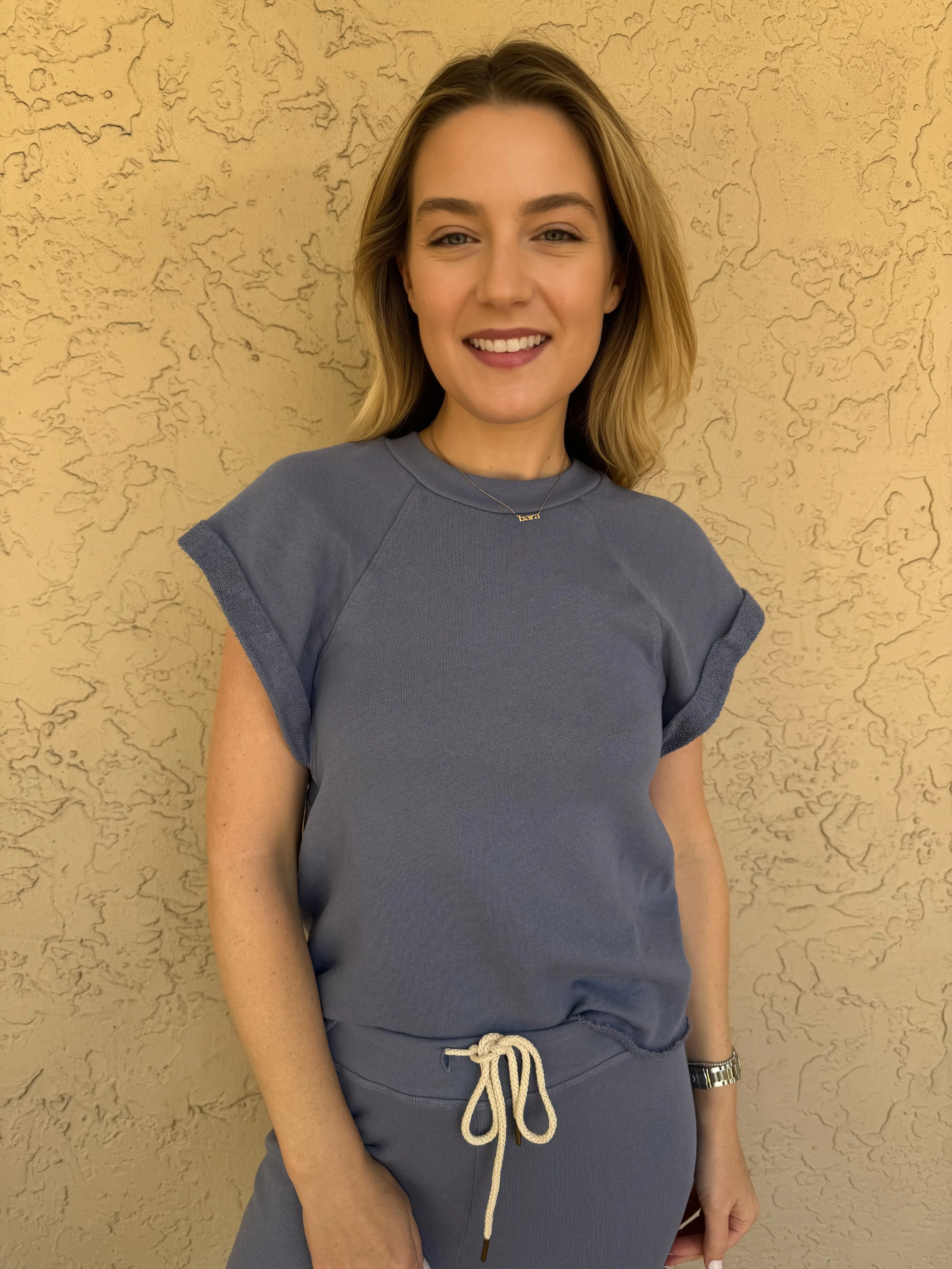 Wesley Sweatshirt - Slate Blue