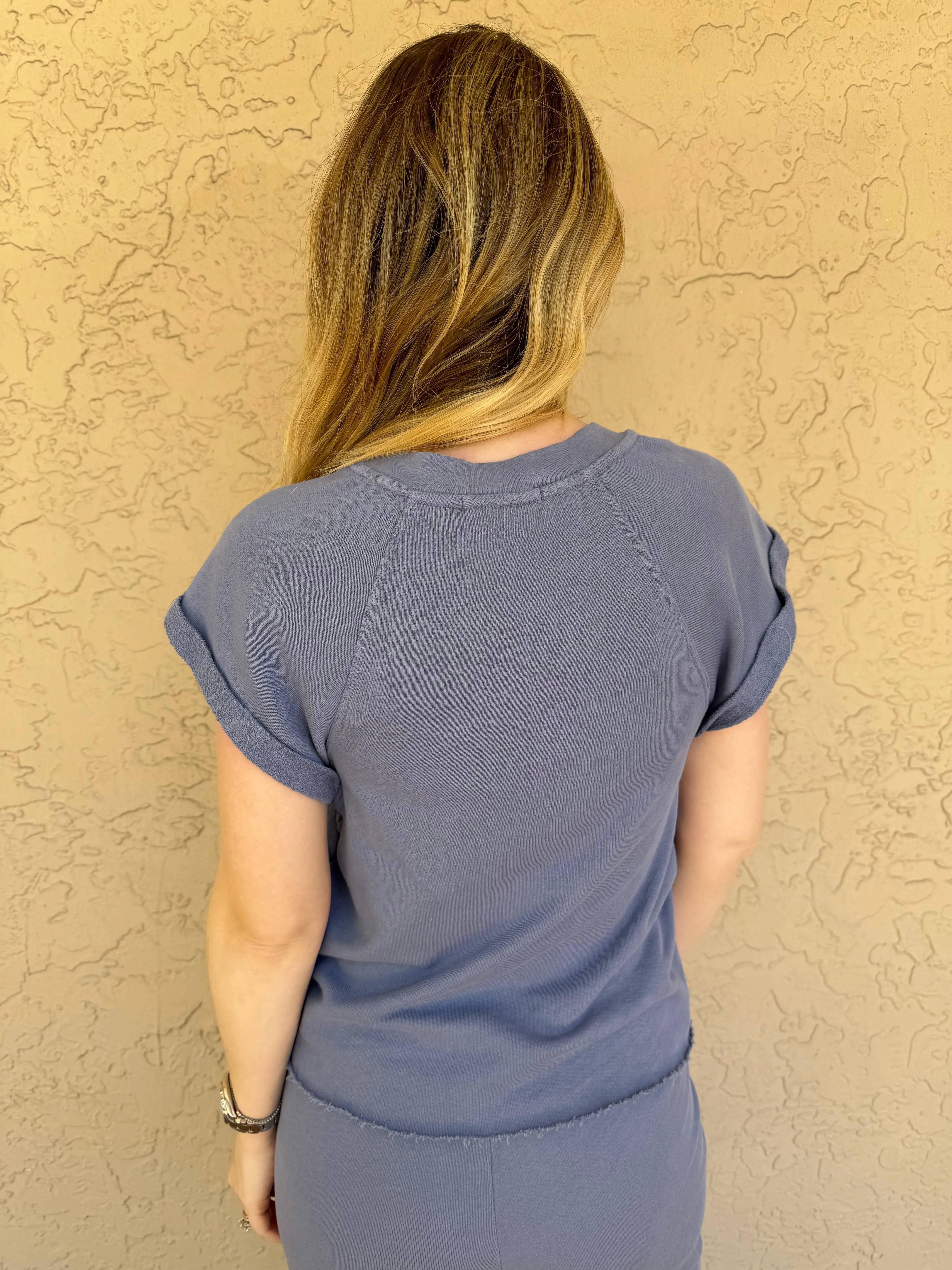Wesley Sweatshirt - Slate Blue