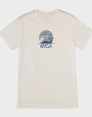 Whiskey Bite Short Sleeve Tee- Antique White
