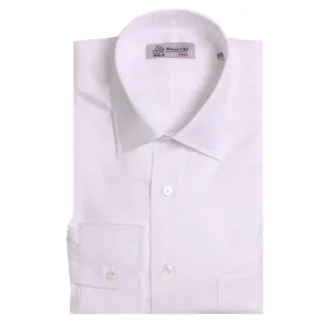 White Twill Swiss Cotton Shirt