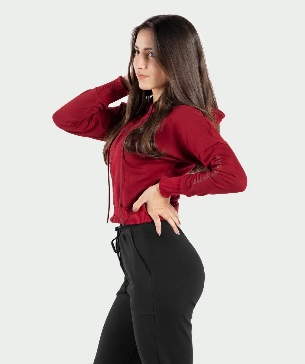 Winnerforce Women Belly Hoodie
