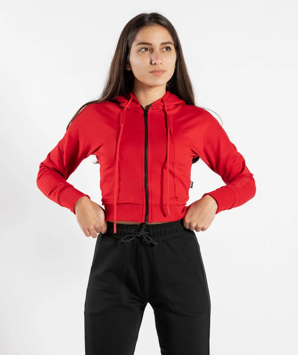 Winnerforce Women Belly Hoodie