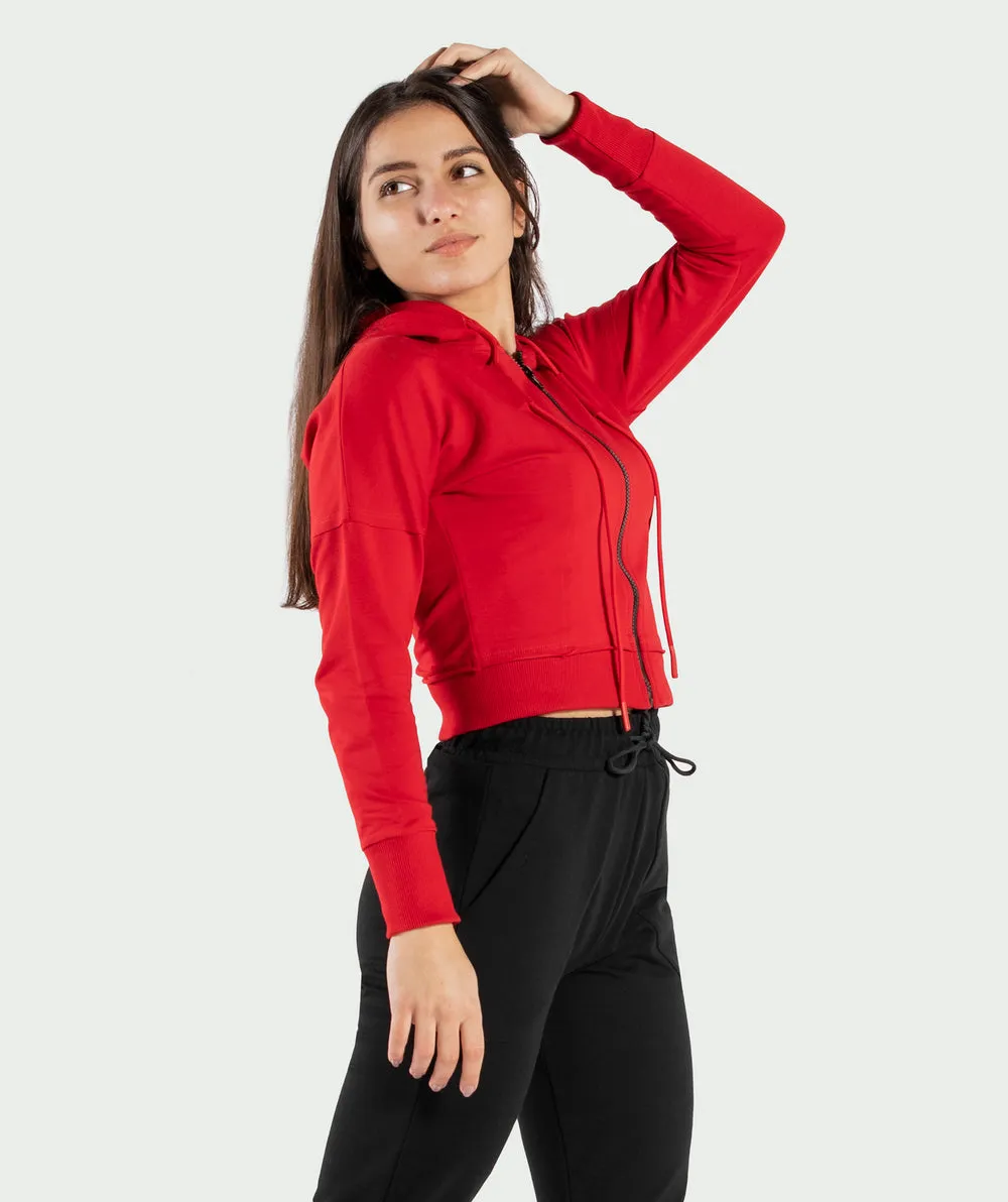 Winnerforce Women Belly Hoodie
