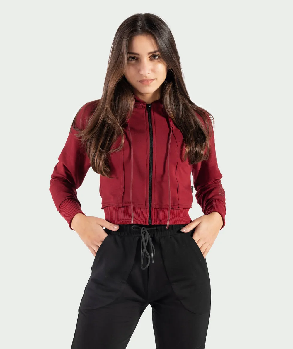Winnerforce Women Belly Hoodie