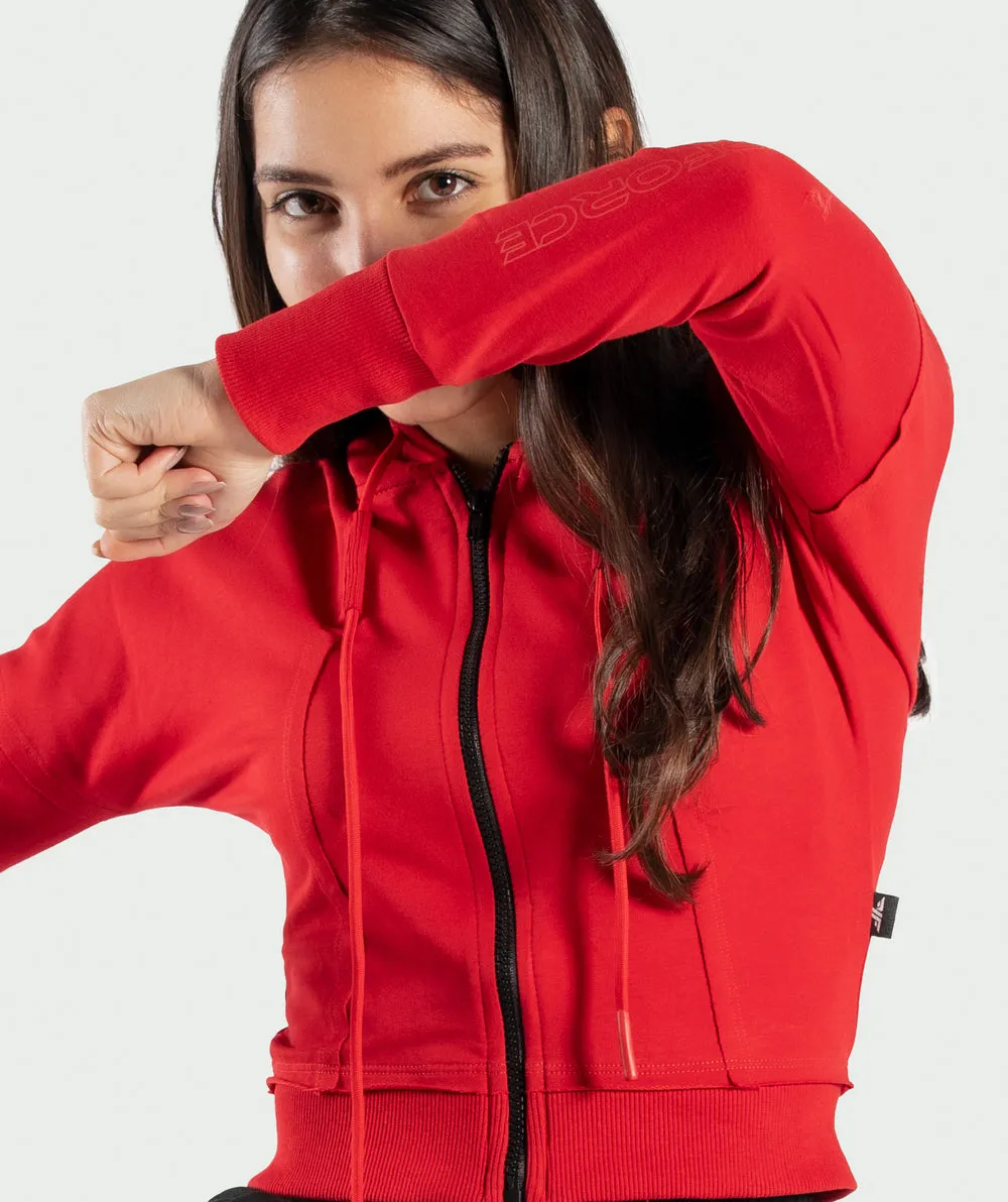 Winnerforce Women Belly Hoodie