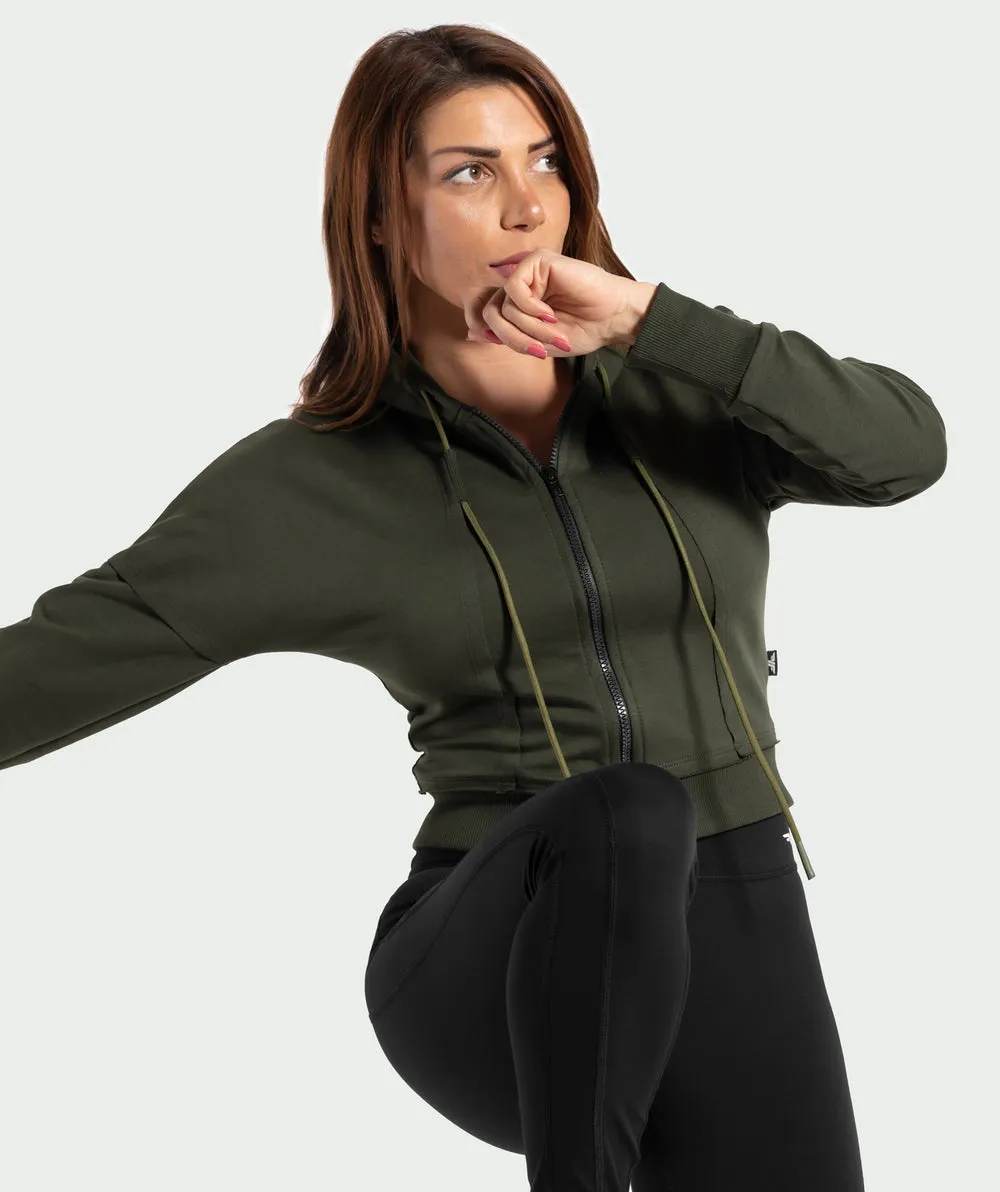 Winnerforce Women Belly Hoodie