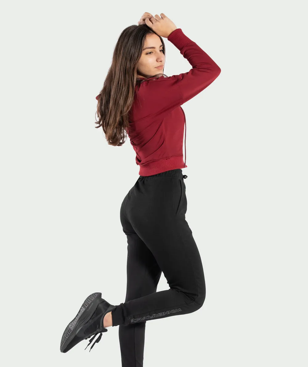 Winnerforce Women Belly Hoodie