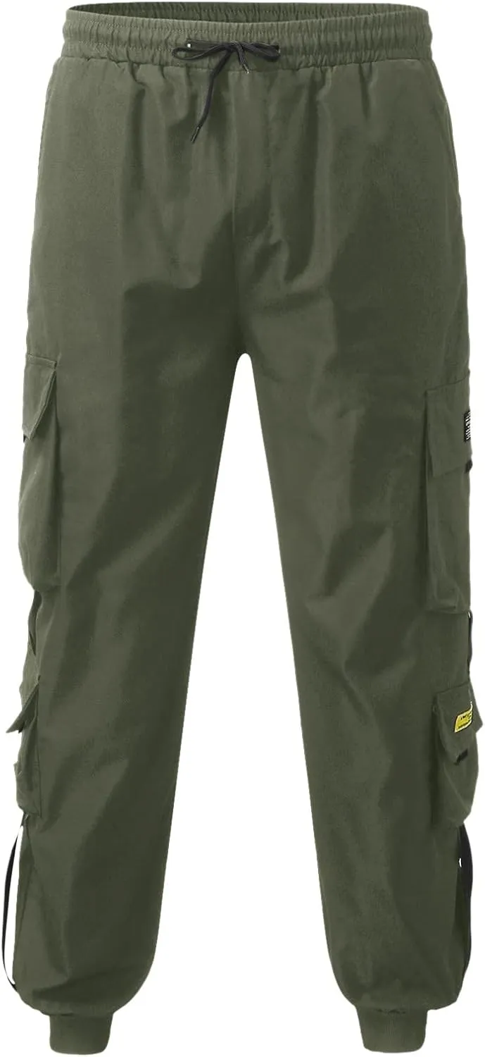 Work Pant for Men Slim Fit Outdoor Hiking Pant Multi Pockets Classic Fit Comfort Utility Cargo Work Pant Regular Fit
