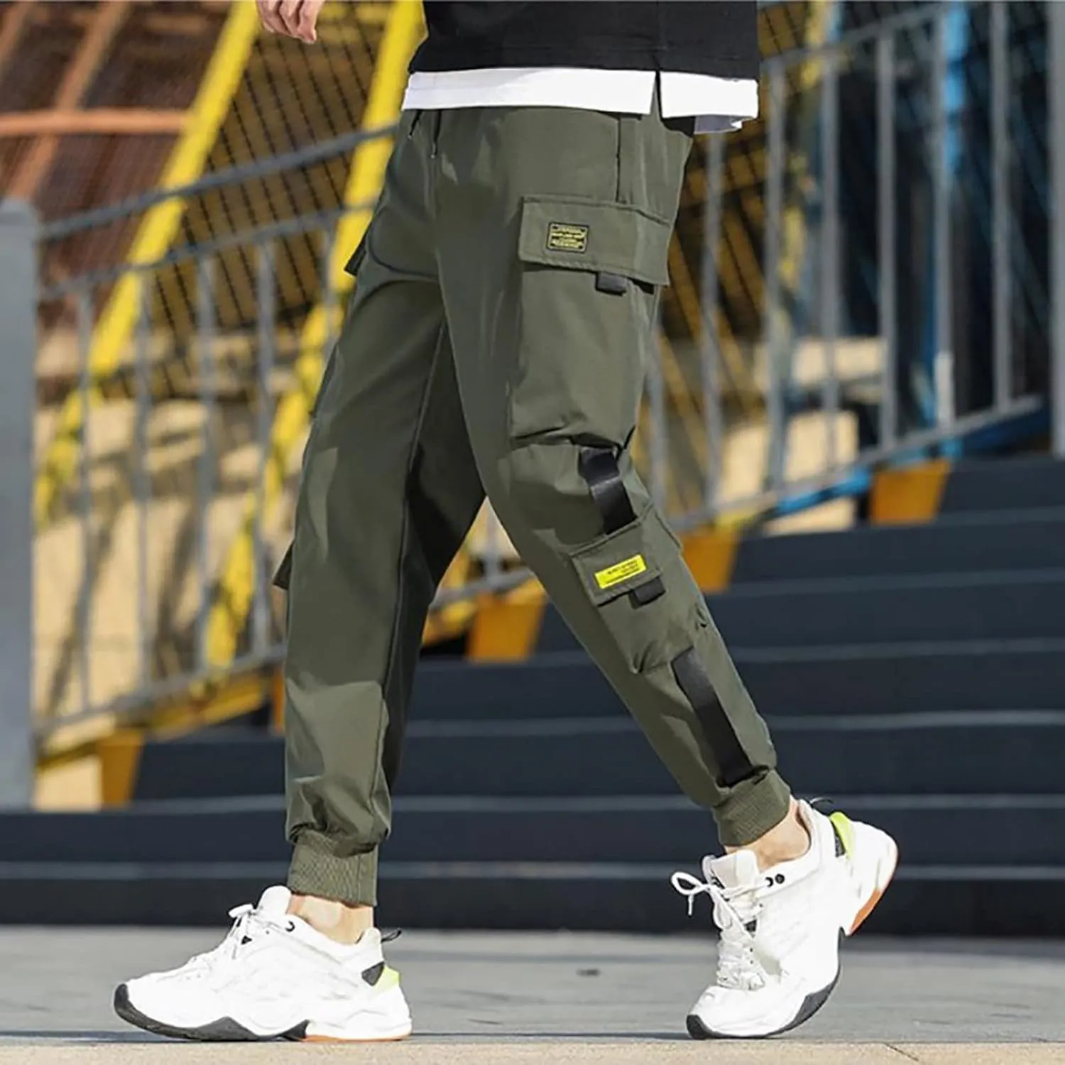 Work Pant for Men Slim Fit Outdoor Hiking Pant Multi Pockets Classic Fit Comfort Utility Cargo Work Pant Regular Fit