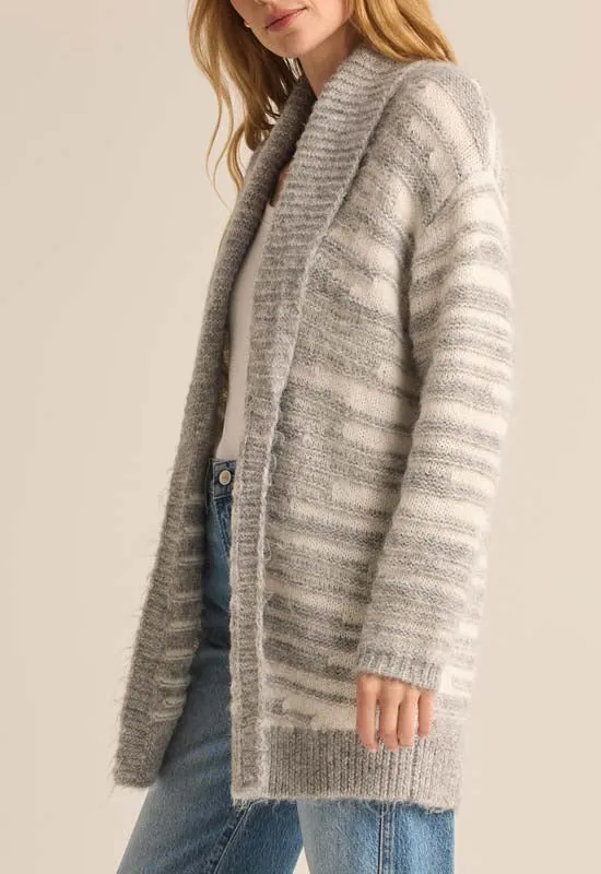 Z Supply - Level Up Cardigen Light Heather