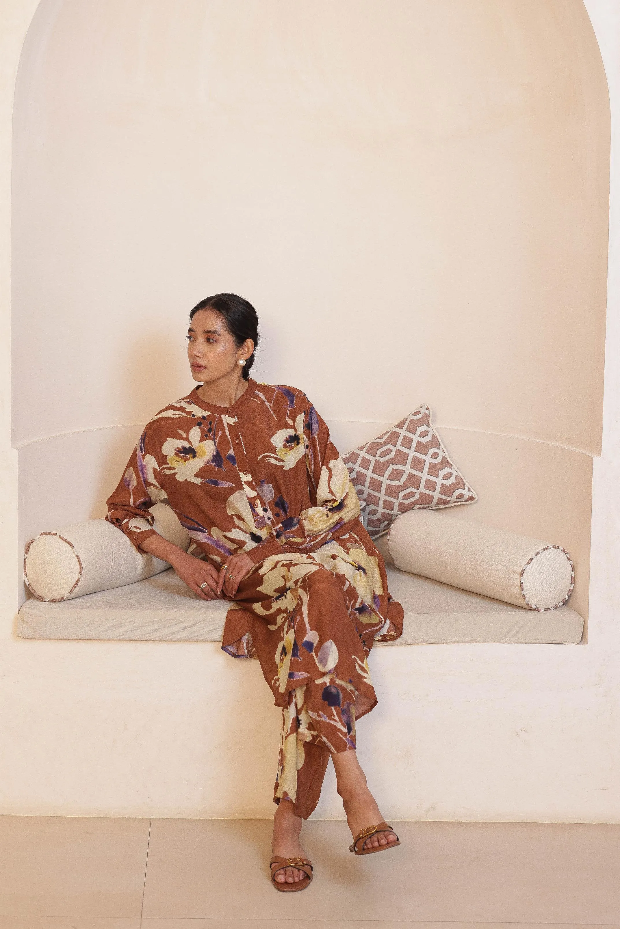 Zarrat Kurti Coord Set